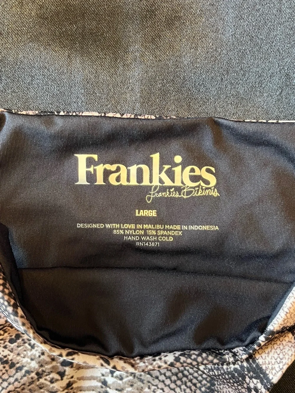 NWT Frankie’s Bikinis Bikini Bottoms